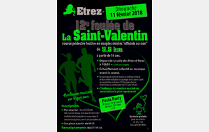 Foulée de la Saint Valentin 2018